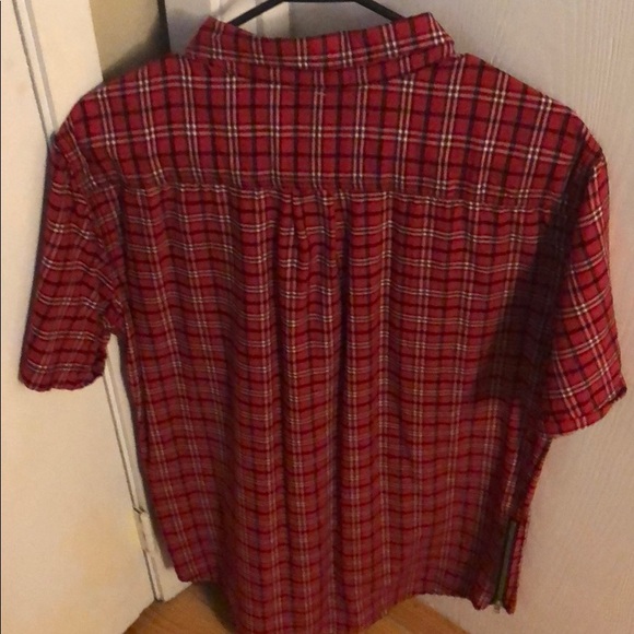 Brand new short sleeve plaid shirt - Picture 4 of 4